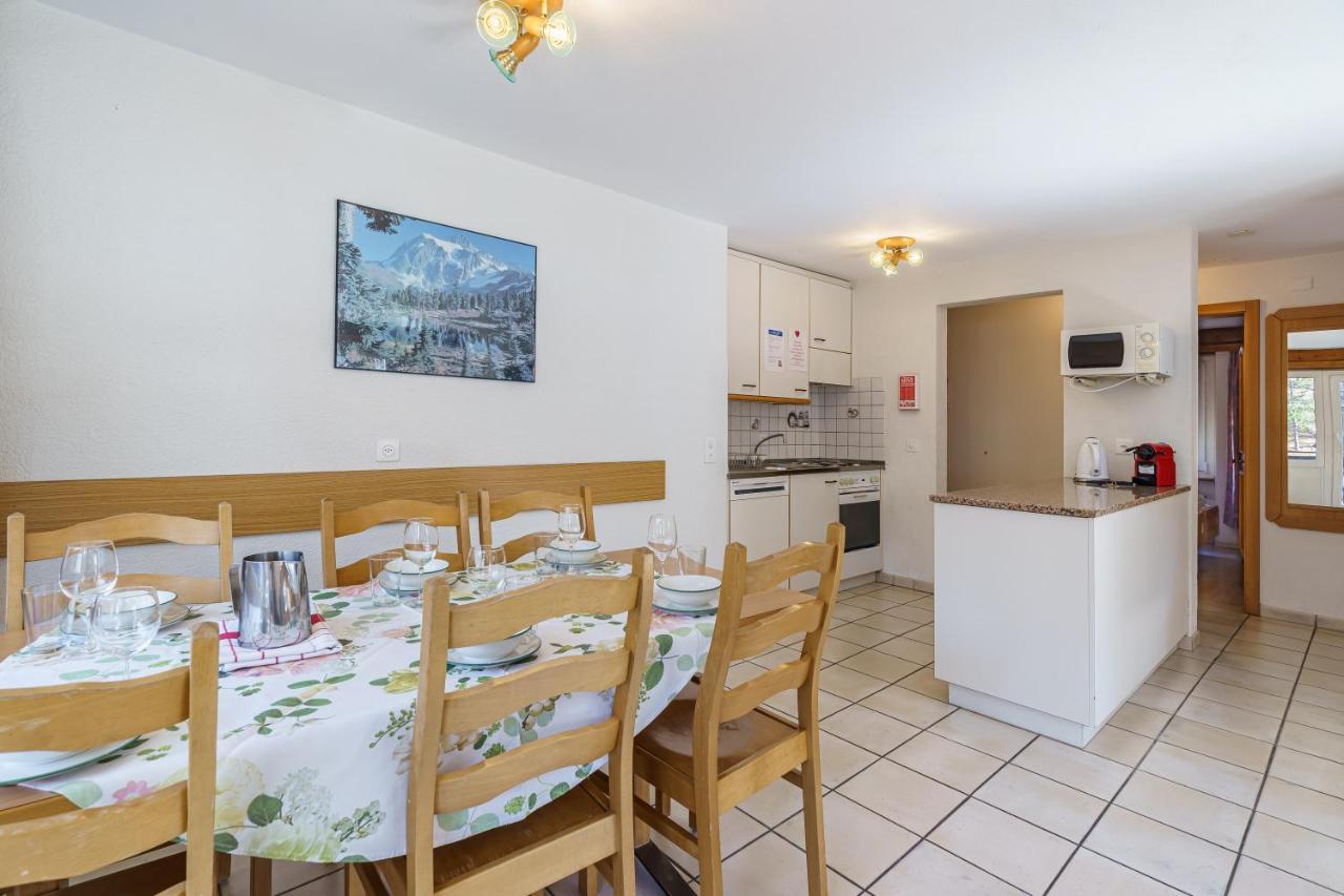 Haus Alfa Appartement Saas-Fee Buitenkant foto